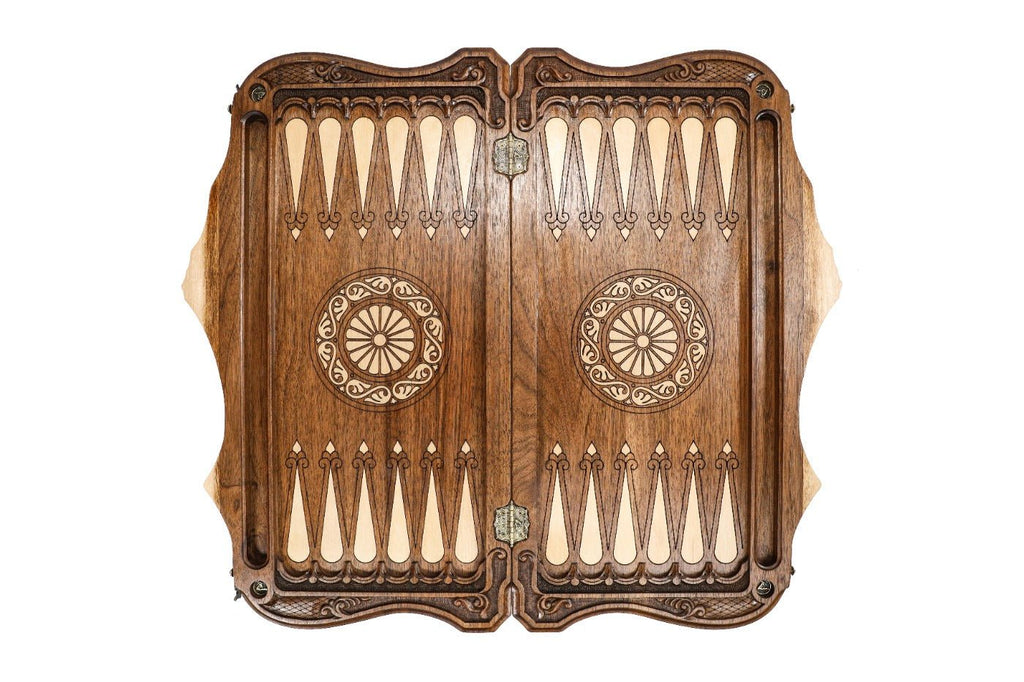 Backgammon Board - Dance of Sassoun Mount Ararat - Unumperfectus