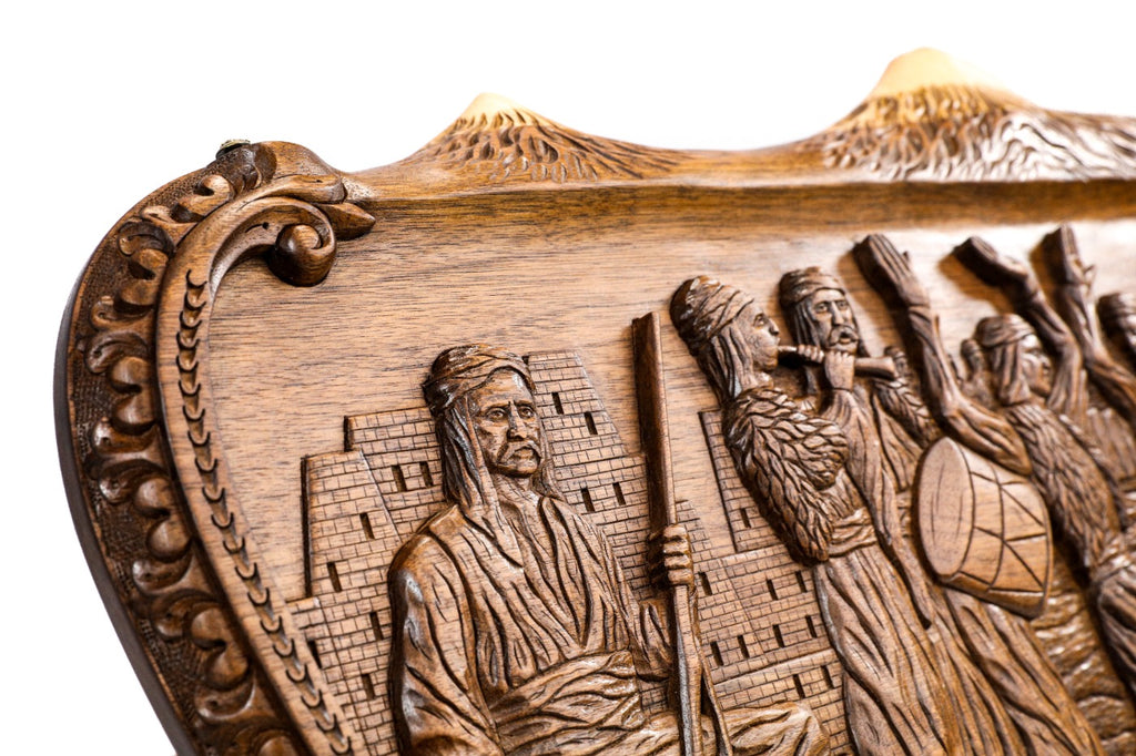 Backgammon Board - Dance of Sassoun Mount Ararat - Unumperfectus