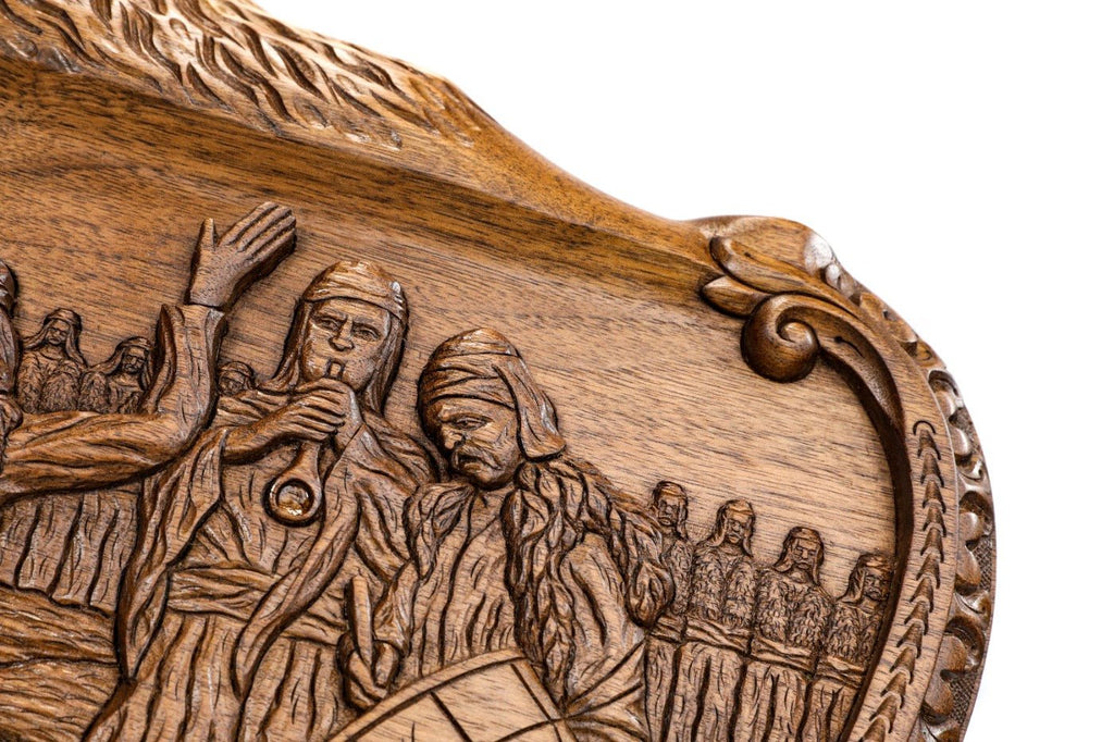 Backgammon Board - Dance of Sassoun Mount Ararat - Unumperfectus