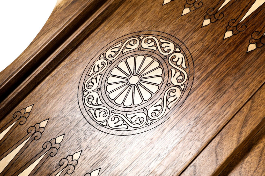 Backgammon Board - Dance of Sassoun Mount Ararat - Unumperfectus