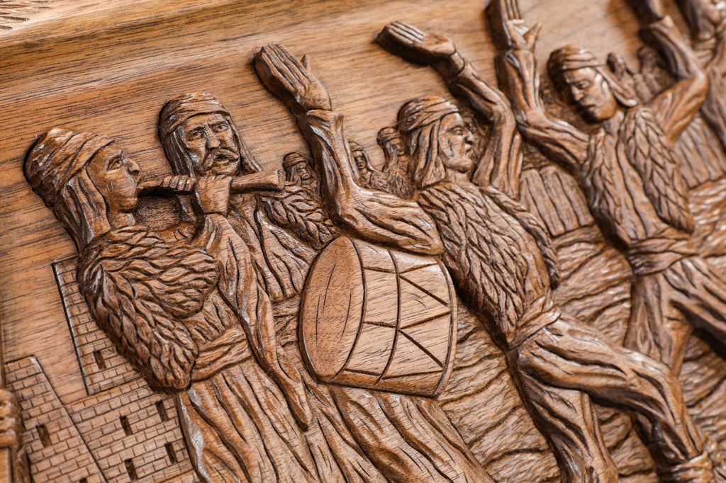Backgammon Board - Dance of Sassoun Mount Ararat - Unumperfectus