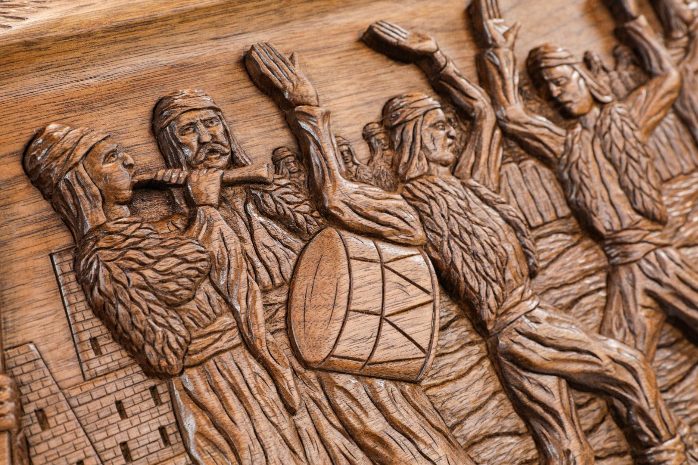 Backgammon Board - Dance of Sassoun Mount Ararat - Unumperfectus