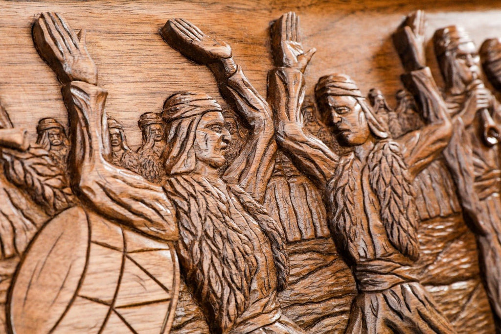 Backgammon Board - Dance of Sassoun Mount Ararat - Unumperfectus