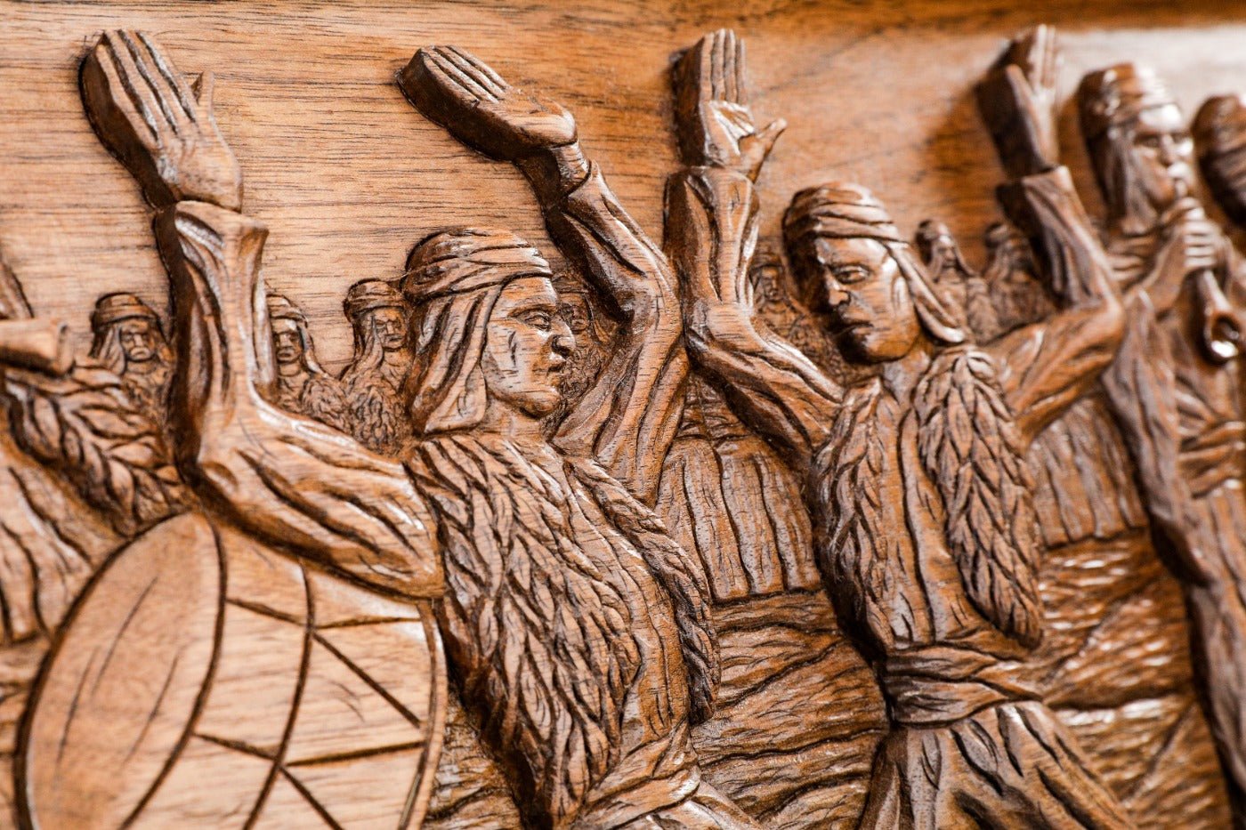 Backgammon Board - Dance of Sassoun Mount Ararat - Unumperfectus