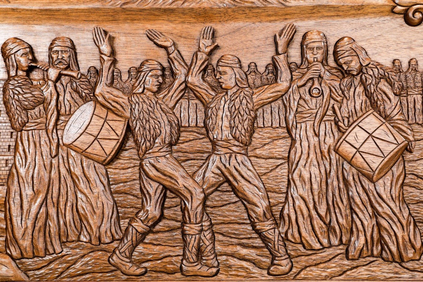 Backgammon Board - Dance of Sassoun Mount Ararat - Unumperfectus