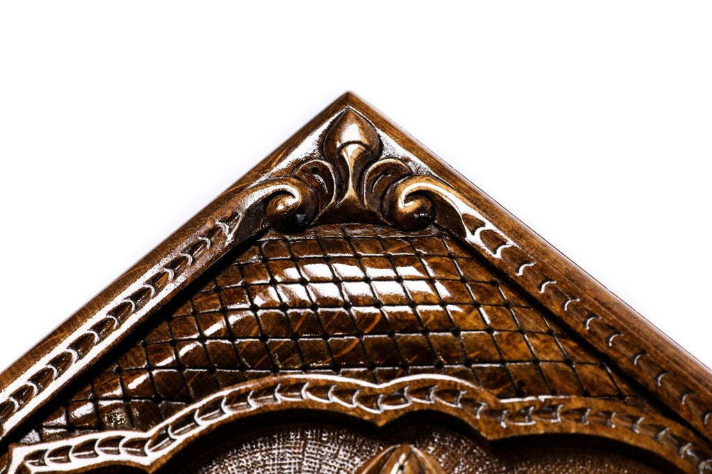 Backgammon Board - Ornamental Bas-Relief - Unumperfectus