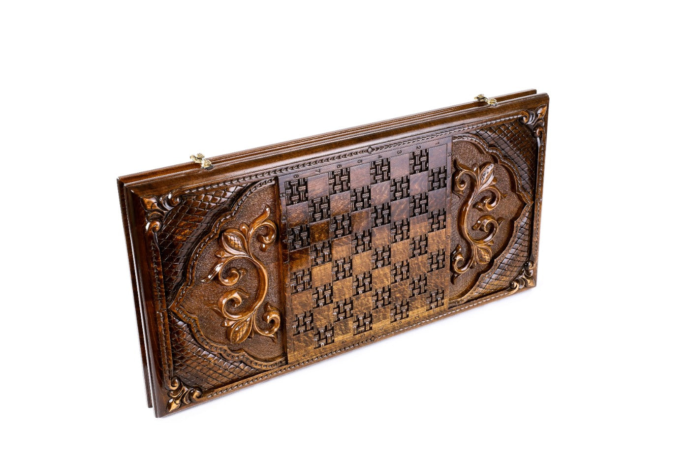 Backgammon Board - Ornamental Bas-Relief