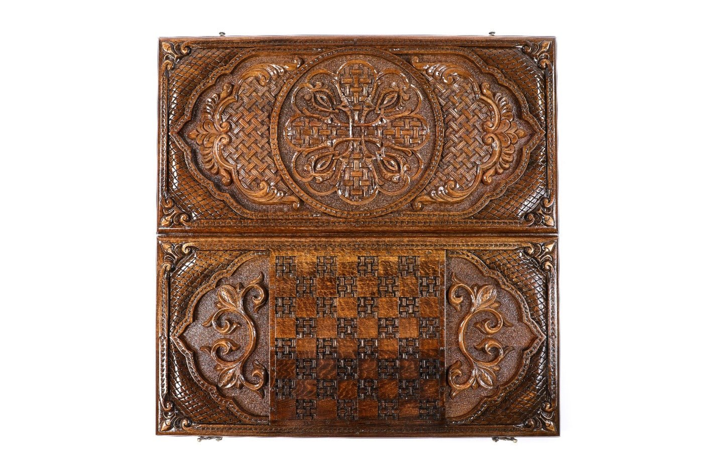Backgammon Board - Ornamental Bas-Relief - Unumperfectus