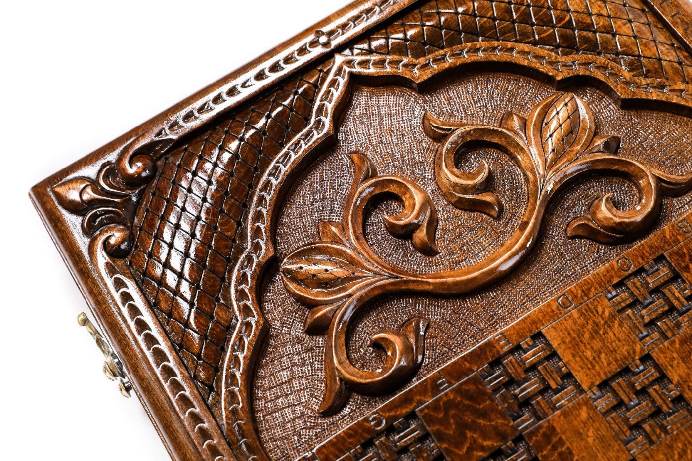 Backgammon Board - Ornamental Bas-Relief - Unumperfectus