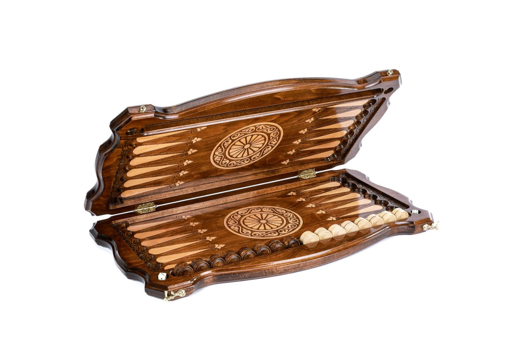 Backgammon Board - Ornamental Braid Pattern - Unumperfectus