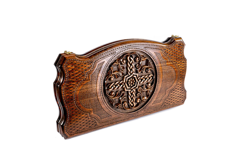Backgammon Board - Ornamental Braid Pattern - Unumperfectus