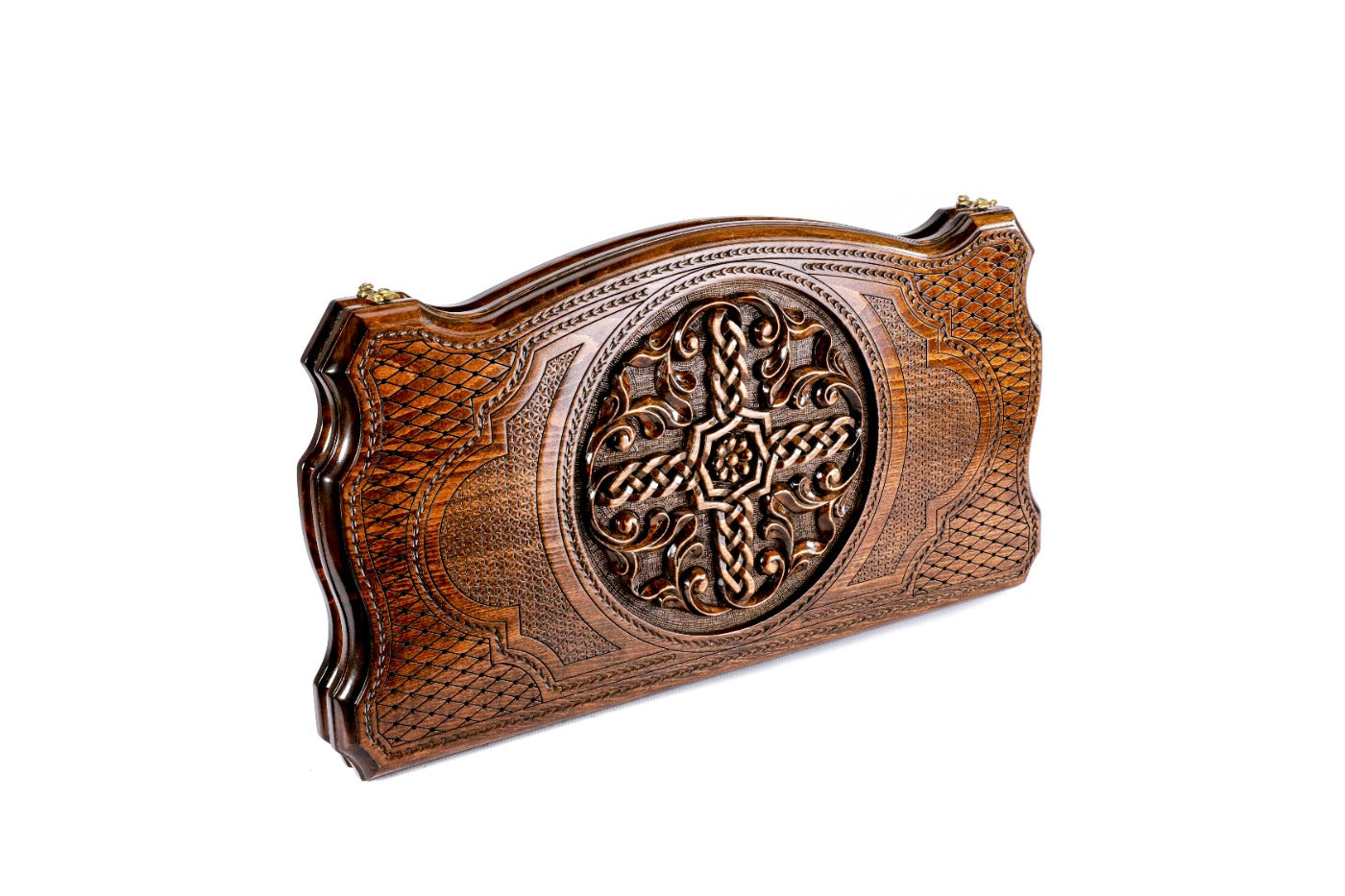 Backgammon Board - Ornamental Braid Pattern - Unumperfectus