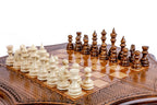 Star Shaped Unique chess set - carrying case included