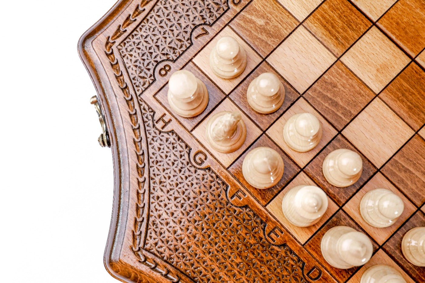 Star Shaped Chess Set – Unique Wooden Chess Board - Unumperfectus