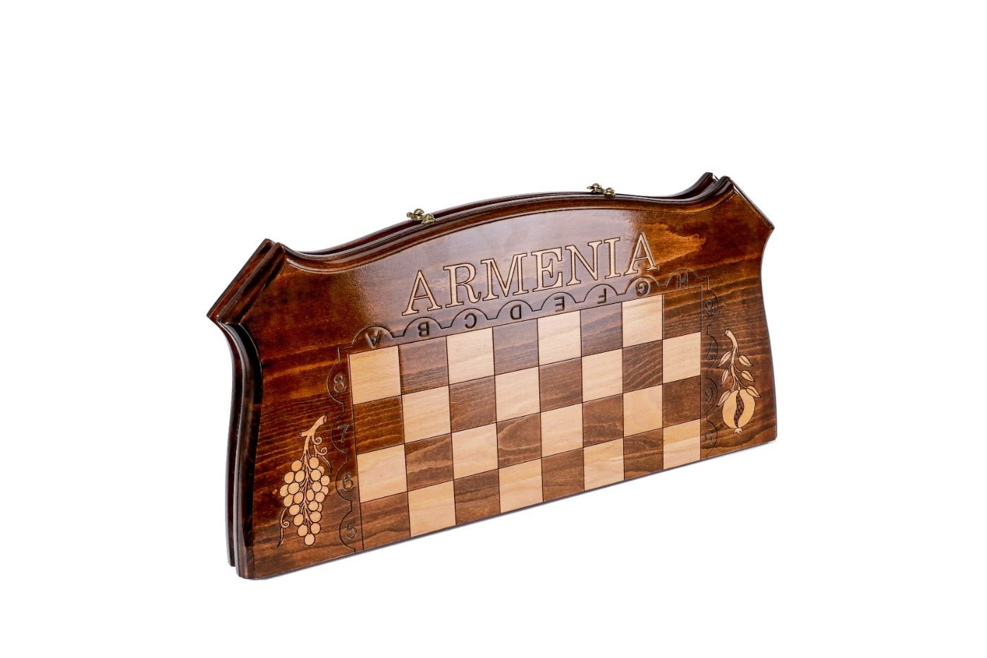Wooden Chess Set & Backgammon Classic 60 cm | 23.6" - Unumperfectus