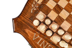 Classic chess and backgammon set - carrying case included