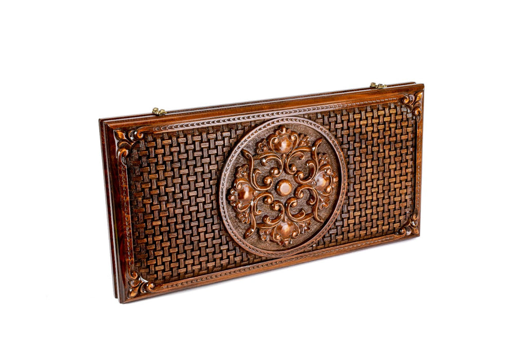 Backgammon Board - Ornamental Braid Pattern - Unumperfectus