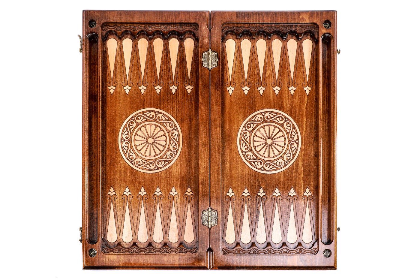 Backgammon Board - Ornamental Braid Pattern - Unumperfectus
