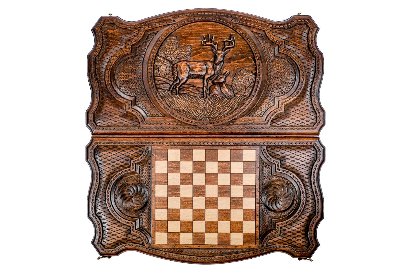 Backgammon Board - Deer - Unumperfectus
