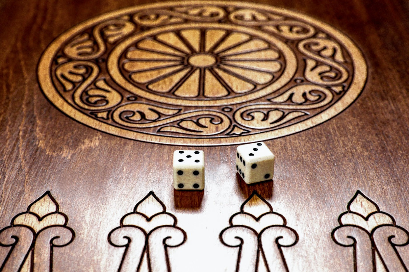 Backgammon Board - Deer - Unumperfectus