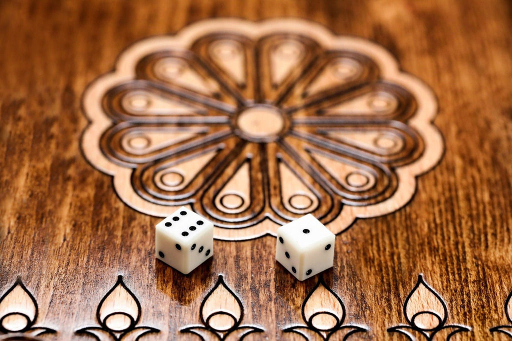 Wooden Backgammon Set Batumi 23.6" | 60 cm - Unumperfectus