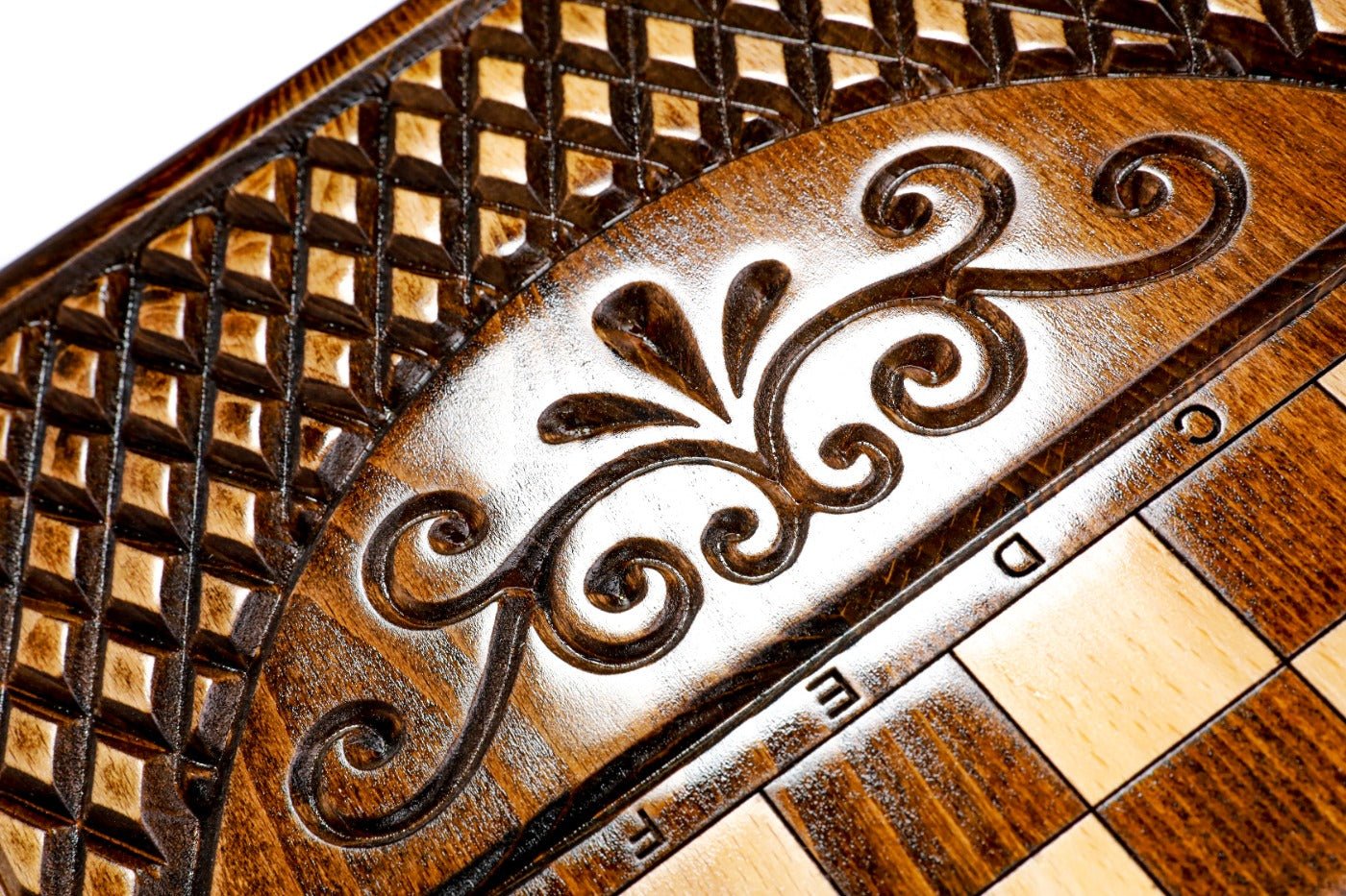 Wooden Backgammon Set Batumi 23.6" | 60 cm - Unumperfectus