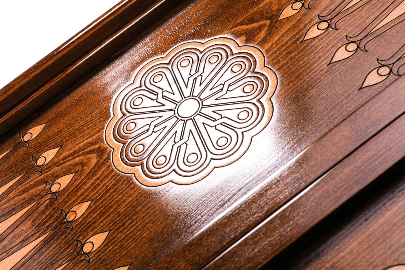 Wooden Backgammon Board Eternity Classic 23.6" | 60 cm