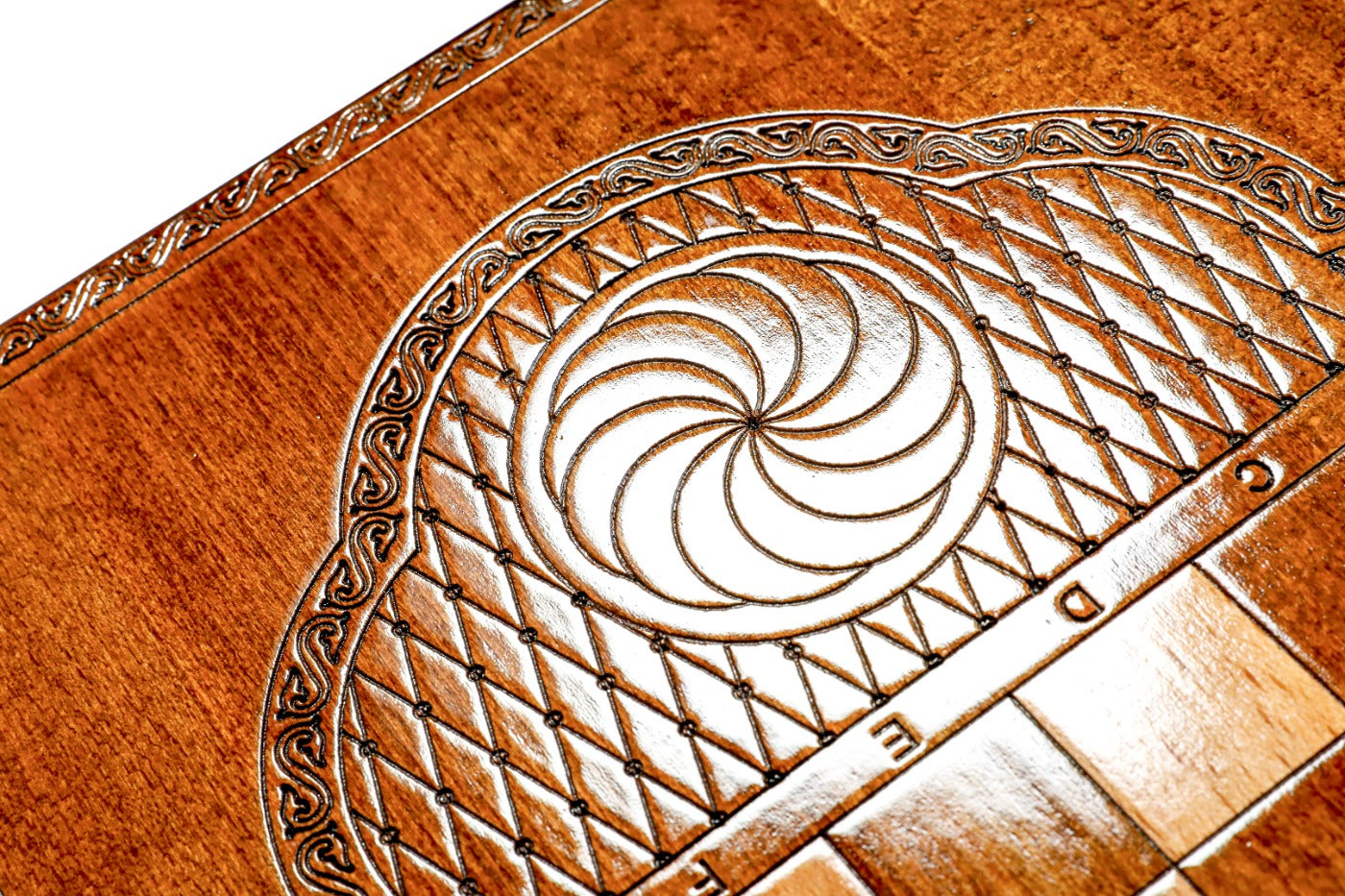 Wooden Backgammon Board Eternity Classic 23.6" | 60 cm