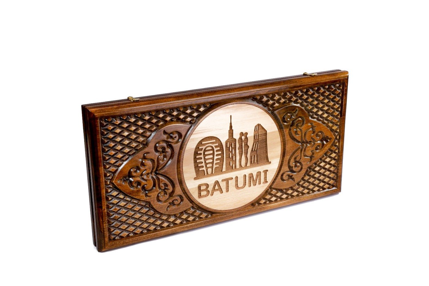 Wooden Backgammon Board Batumi Classic 23.6" | 60 cm - Unumperfectus