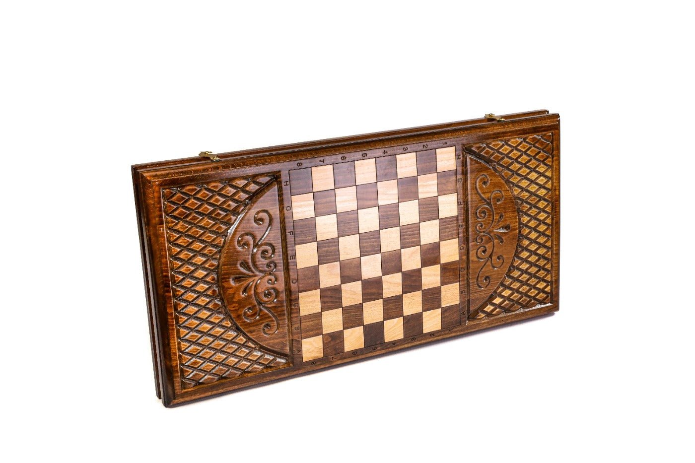 Wooden Backgammon Board Batumi Classic 23.6" | 60 cm - Unumperfectus