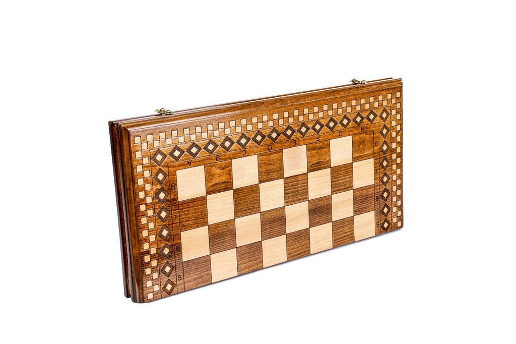 Chess & Backgammon Set - Carpet Classic - Unumperfectus