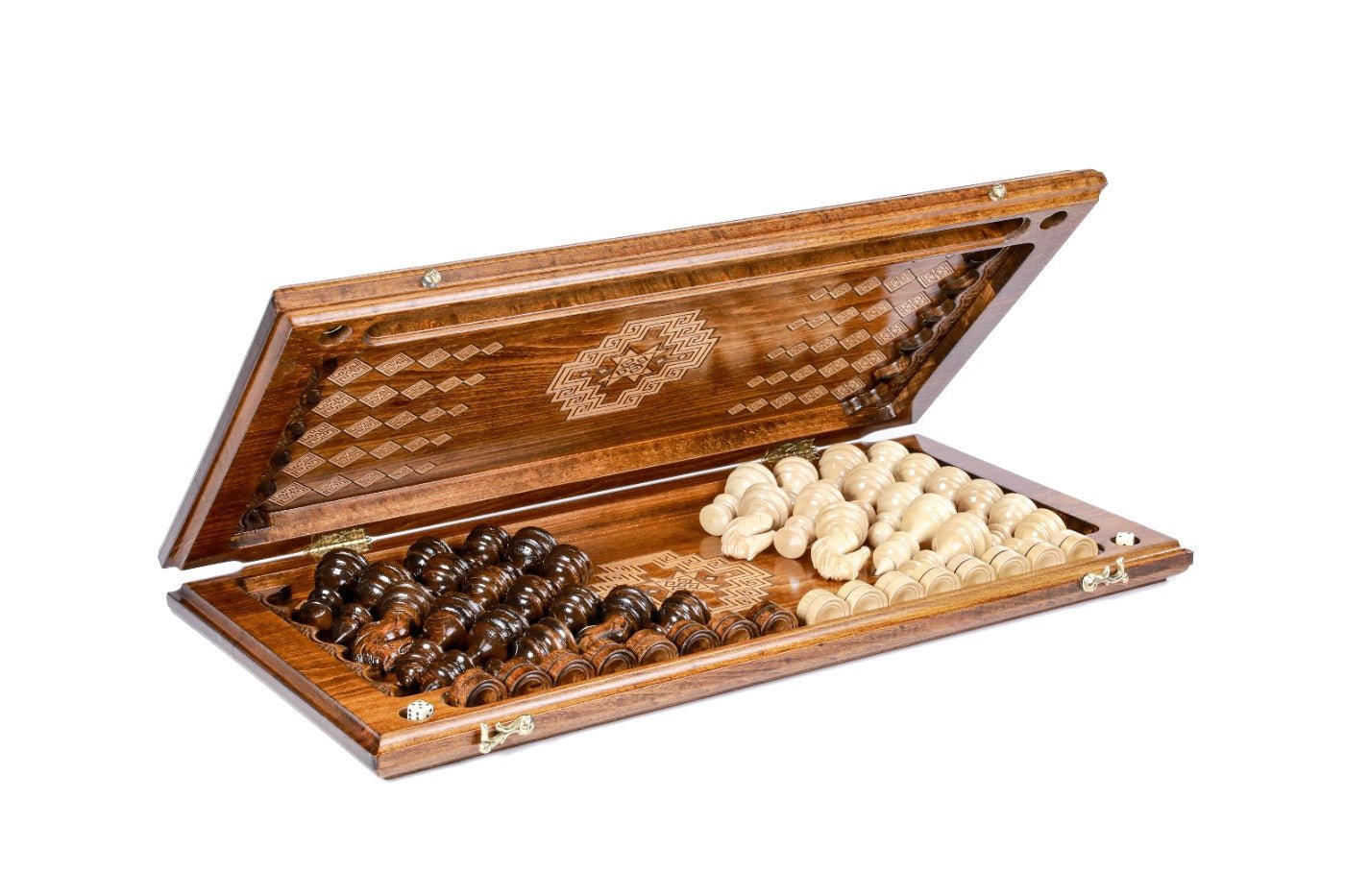 Chess & Backgammon Set - Carpet Classic - Unumperfectus