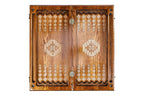 Chess Carpet Classic backgammon set - angled view