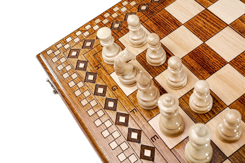 Chess & Backgammon Set - Carpet Classic - Unumperfectus