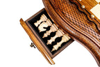 Artisan wooden chess table handmade in Armenia