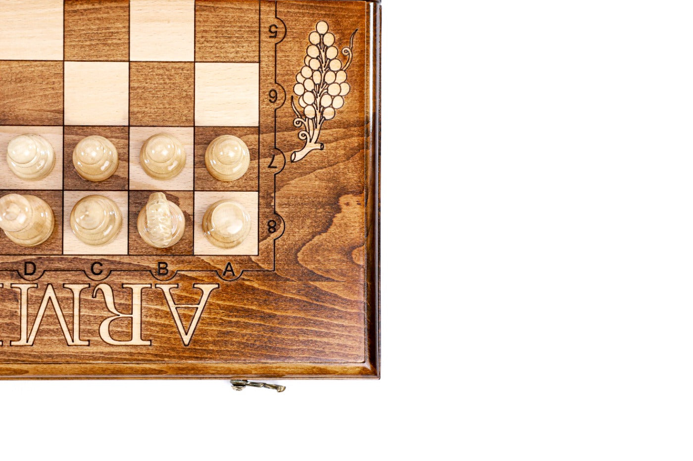 Armenian Wooden Chess Set & Backgammon 50 cm | 19.7"