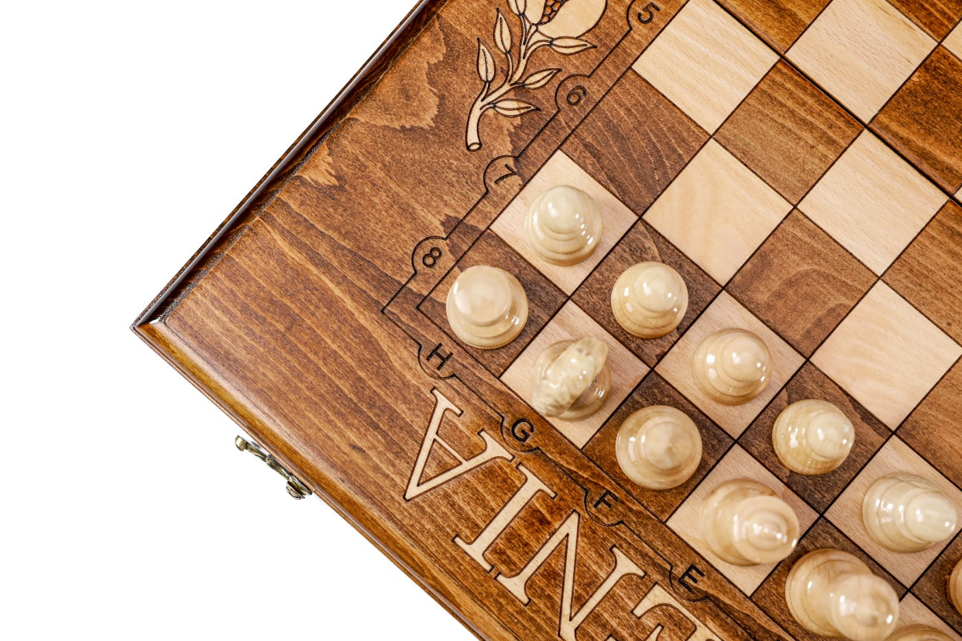 Armenian Wooden Chess Set & Backgammon 50 cm | 19.7"