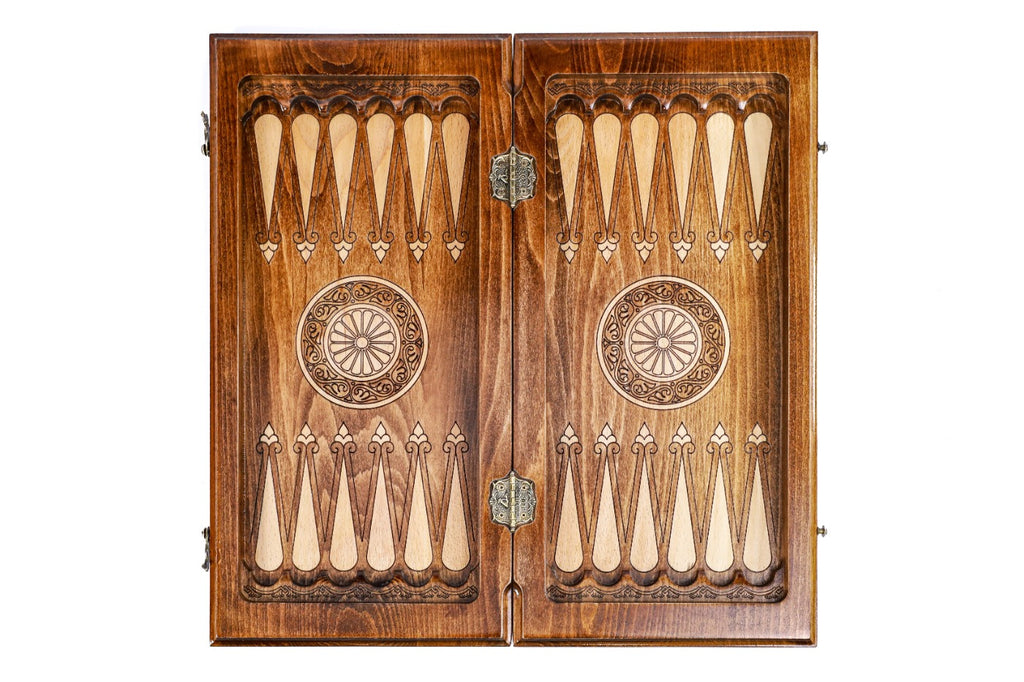 Armenian Wooden Chess Set & Backgammon 50 cm | 19.7"