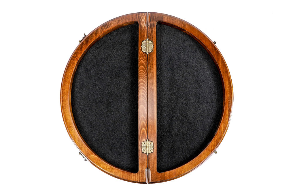Circular Chess Set Wooden – Unique Round Wooden Chess Board - Unumperfectus