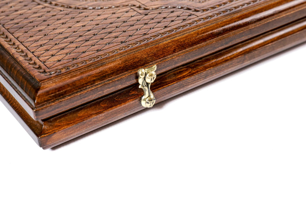 Backgammon Board - Pomegranate & Grapes - Unumperfectus