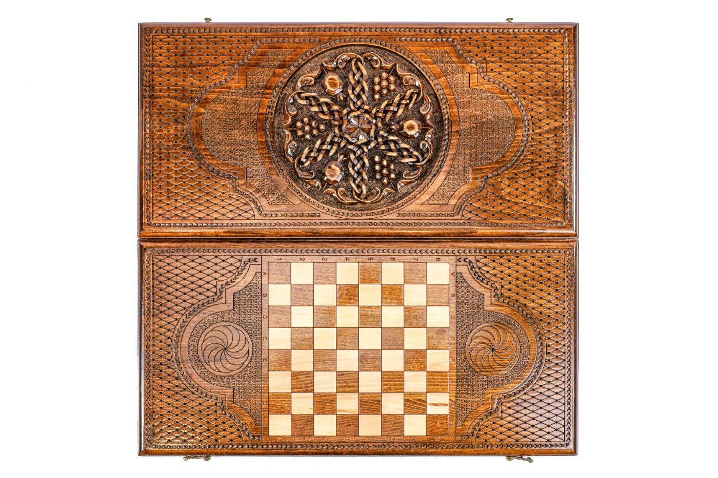 Backgammon Board - Pomegranate & Grapes - Unumperfectus