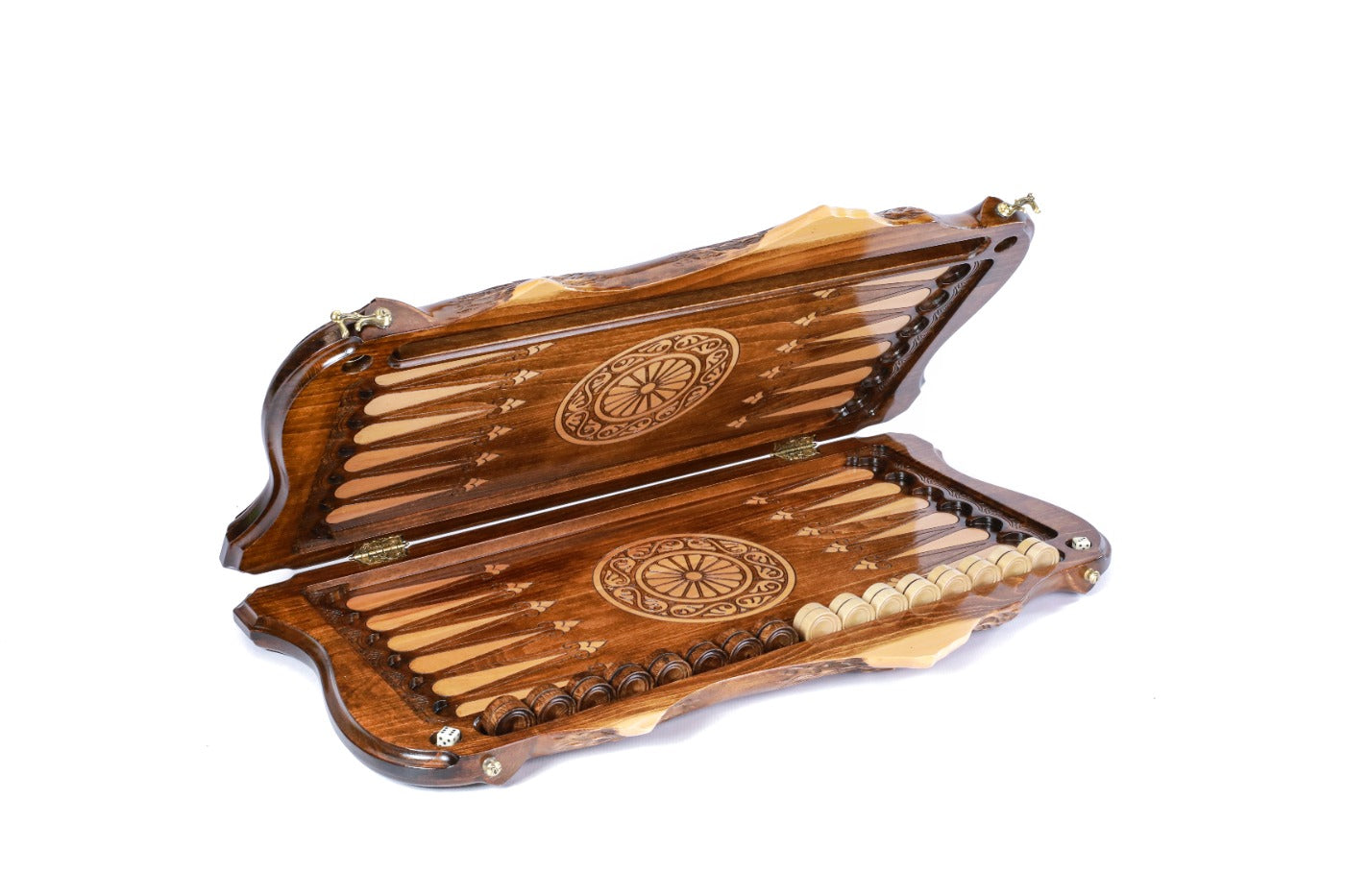 Backgammon Board - Eagle With Mount Ararat - Unumperfectus