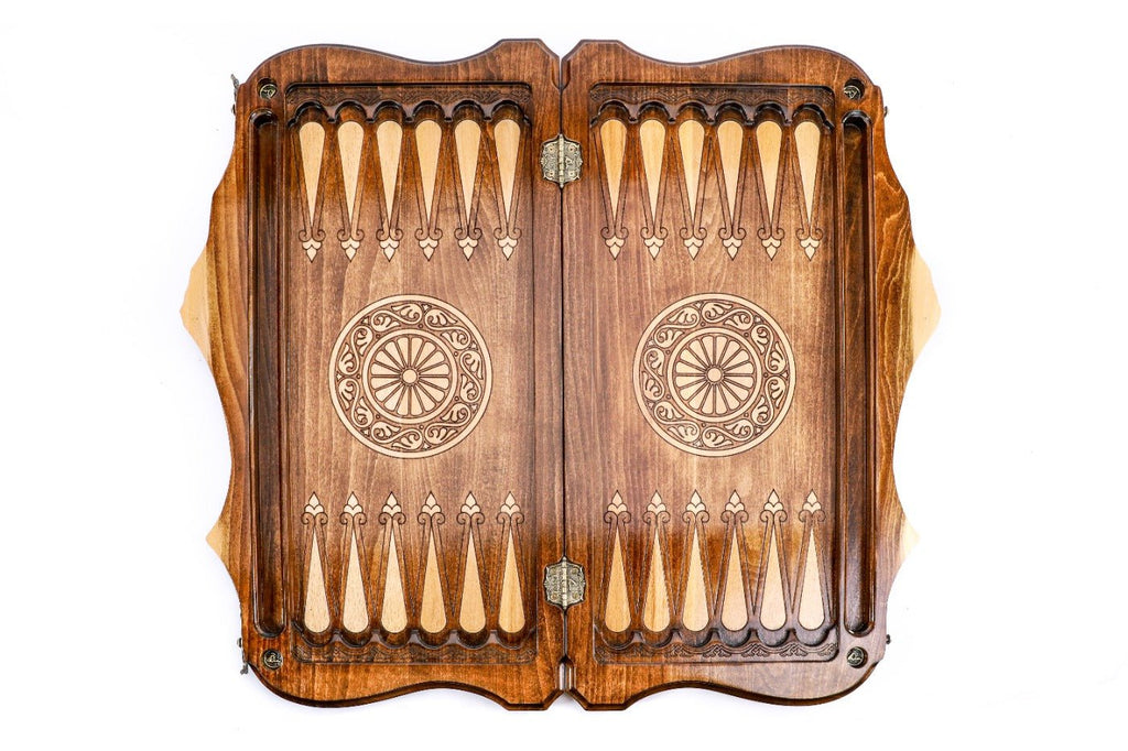 Backgammon Board - Eagle With Mount Ararat - Unumperfectus