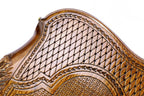 Eagle Mount Ararat backgammon board - side profile showing the craftsmanship