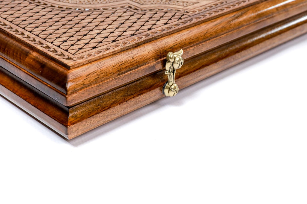 Backgammon Board - Pomegranate Tree Epoxy - Unumperfectus