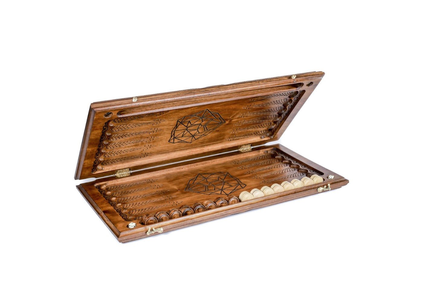 Backgammon Board - Roses - Unumperfectus