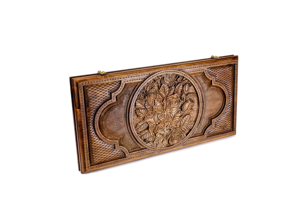 Backgammon Board - Roses - Unumperfectus