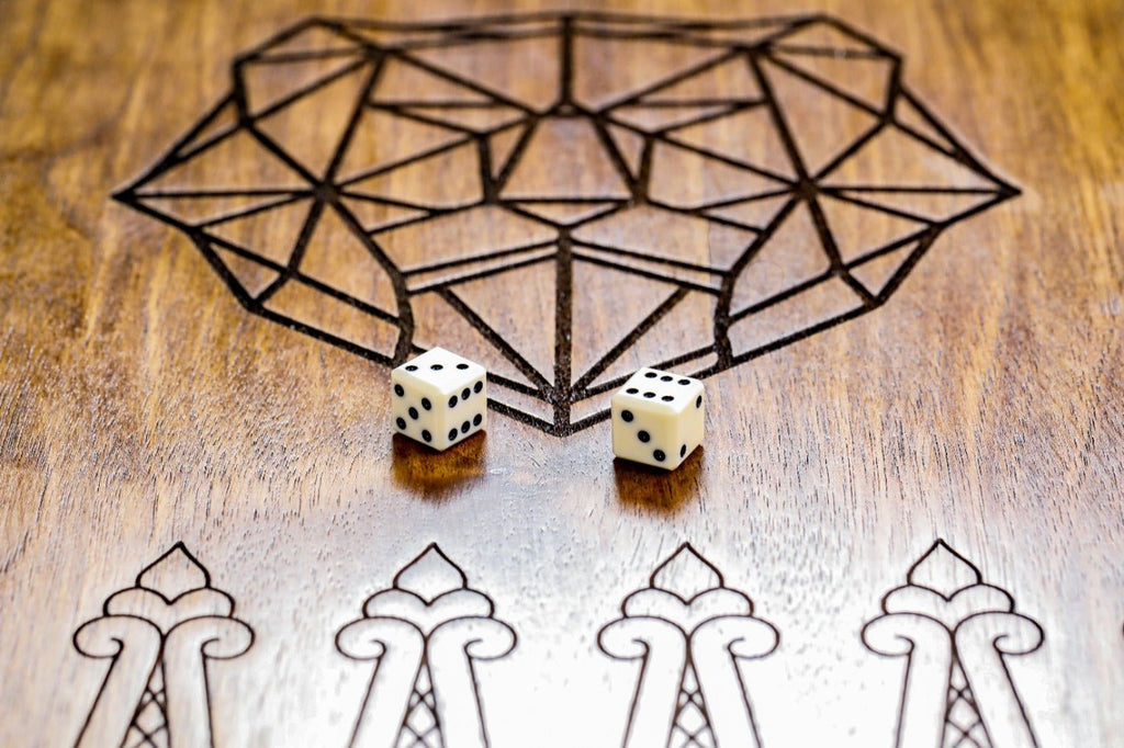 Backgammon Board - Roses - Unumperfectus