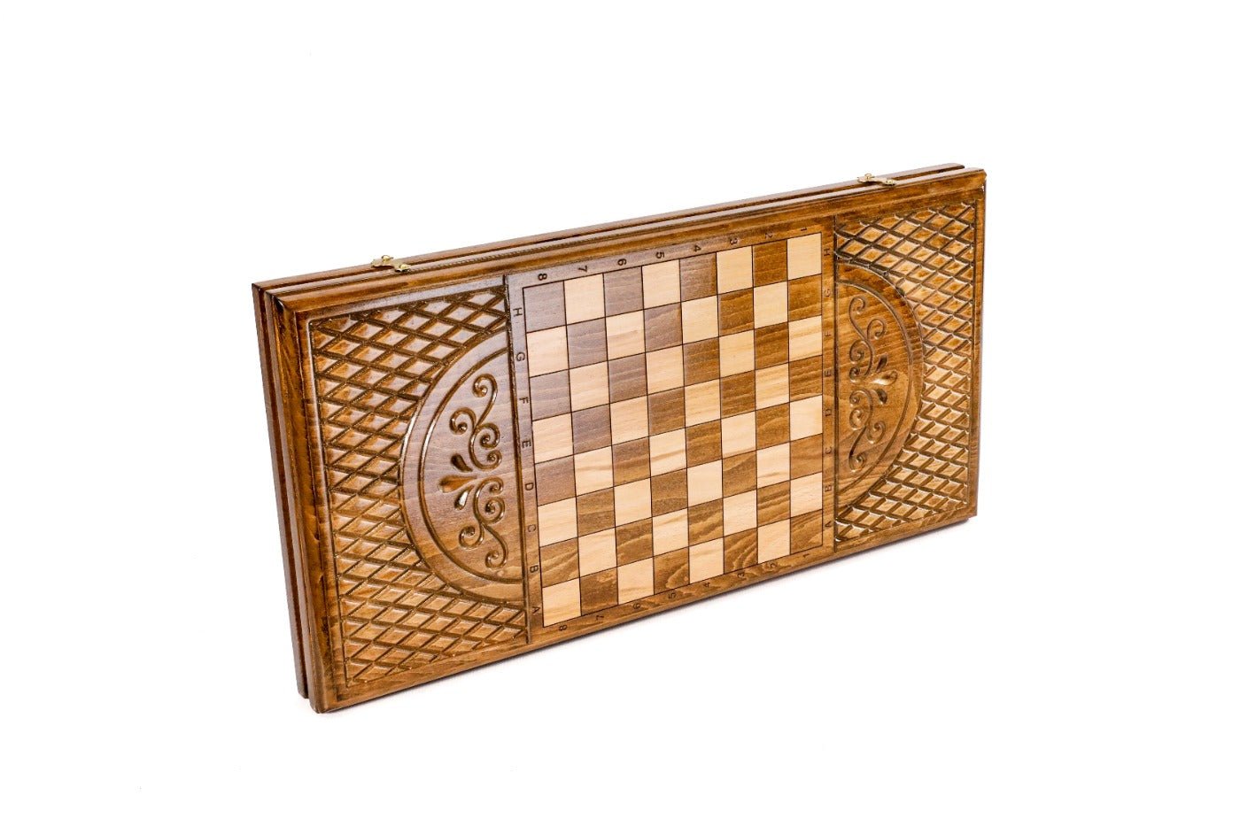 Wooden Backgammon Board Ornament 23.6" | 60 cm - Unumperfectus