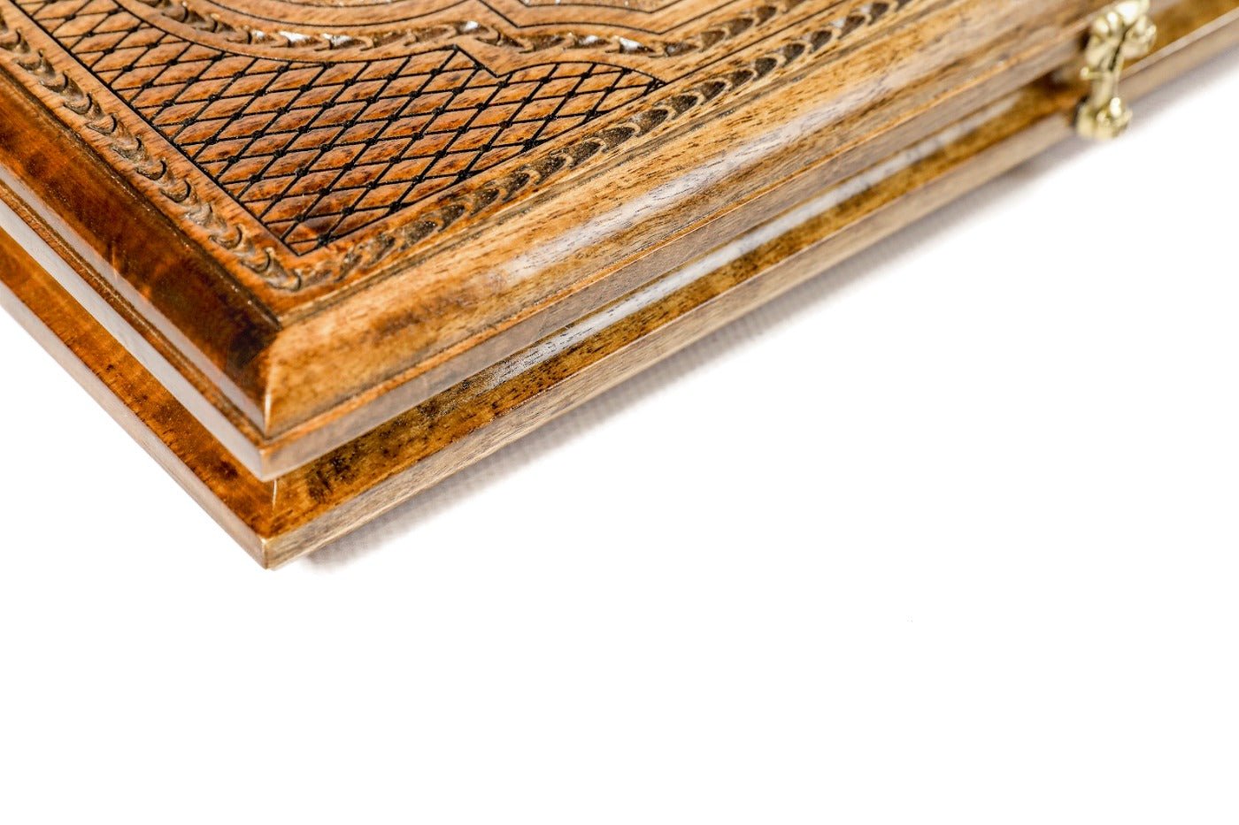 Backgammon Board - Ornamental With Epoxy - Unumperfectus